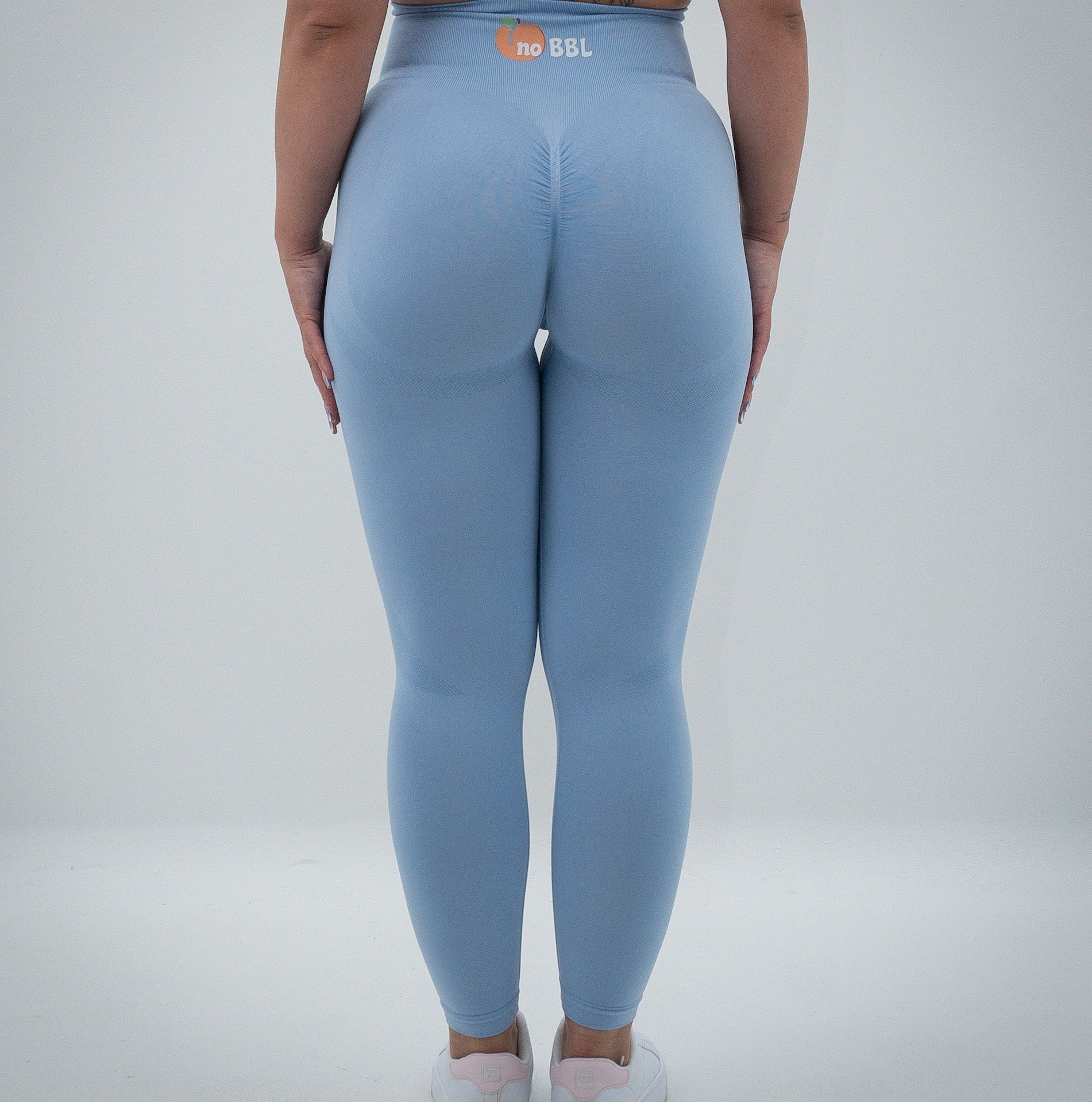 noBBL Leggings – Baby Blau